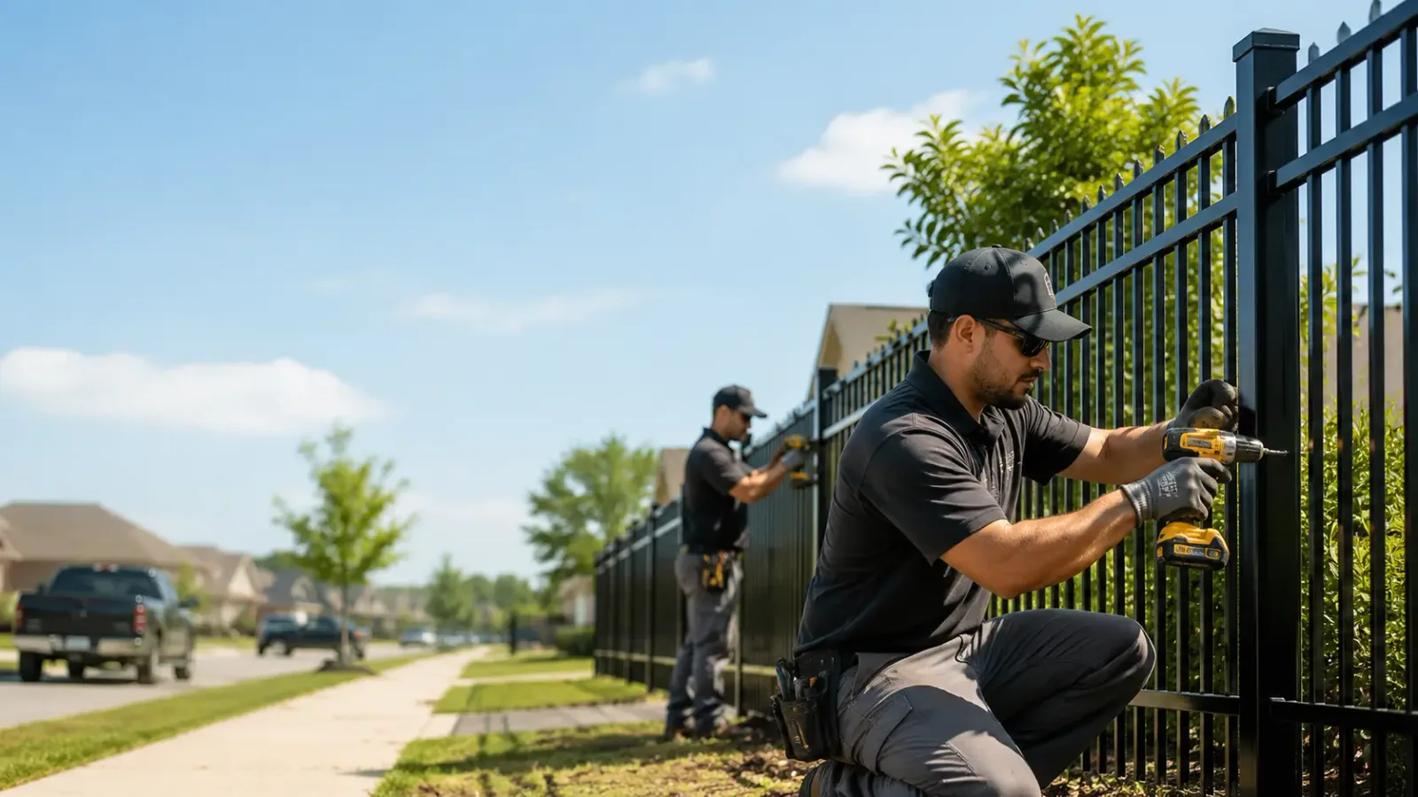 Metal Fence Installation in Cleveland, MS